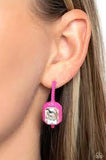 CALL ME TRENDY - PINK EARRINGS