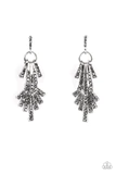 Fan of Glam Silver Earring