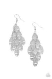 Cross it Off My List - Silver Earrings
