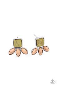 Hill Country Blossoms - Multi Post Earrings