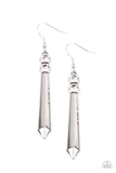 SPARKLE STREAM WHITE EARRINGS