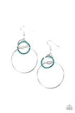 In An Orderly Fashion - Blue Earrings