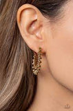 The Way You Make Me WHEEL - Gold Earrings