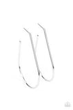 City Curves - Silver Earrings