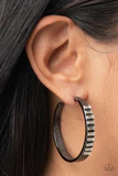More To Love - Black Earrings