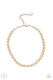 Flash Mob Flicker - Gold Necklace