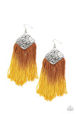 DIP The Scales - Yellow Earrings