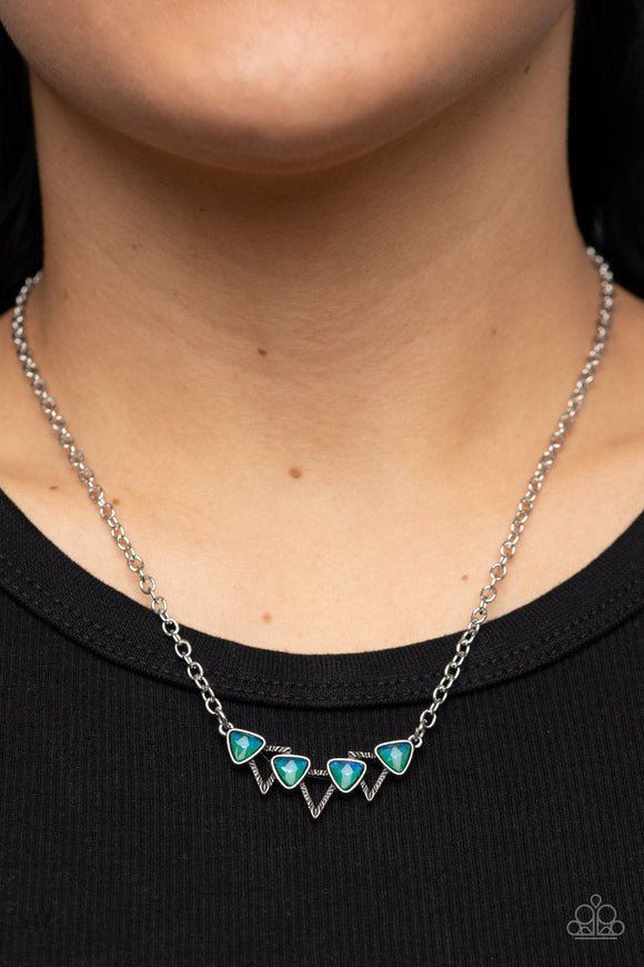 Pyramid Prowl - Multi Necklace