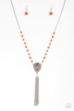 Soul Quest - Orange Necklace