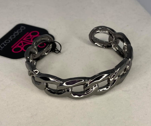 Living Off The GRIT - Black Bracelet