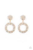 Party Ensemble - Gold Earrings