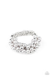 Paparazzi Up Class Clash - Silver Bracelet