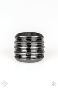 Hit Em Where It Hurts - Gunmetal Ring