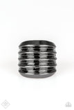 Hit Em Where It Hurts - Gunmetal Ring