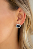Floral Glow - Blue Earrings