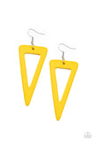 Bermuda Backpacker - Yellow Earring