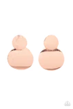 Here Today, GONG Tomorrow - Copper Post Earrings
