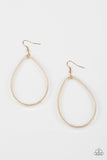 Just ENCASE You Missed It - Gold Earrings