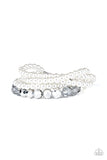 Refined Renegade - White Bracelet