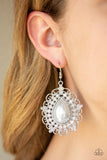 Incredibly Celebrity - White Earrings