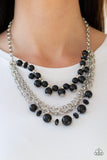 Rockin' Rockette - Black Necklace