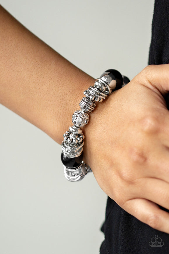 Uptown Tease - Black Bracelet