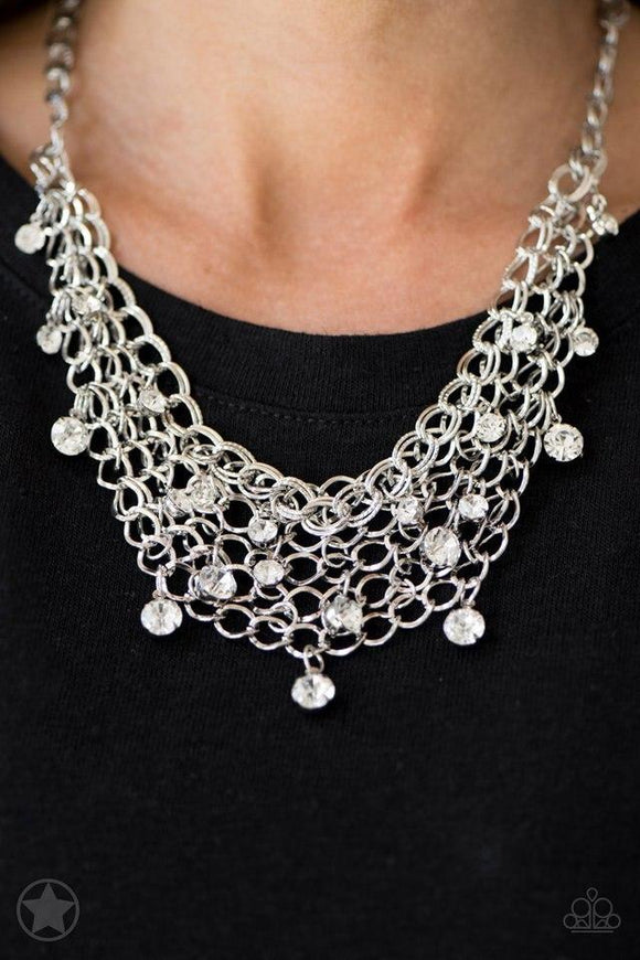 Fishing for Compliments - Silver Necklace