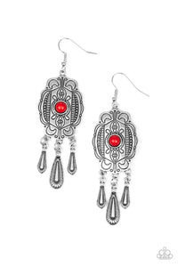 Natural Native - Red Earrings
