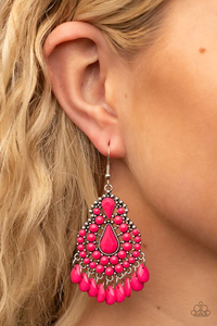 Persian Posh - Pink Earrings