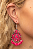 Persian Posh - Pink Earrings