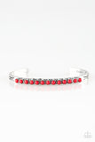 New Age Traveler - Red Bracelet