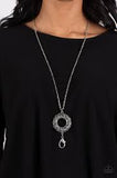 Wintry Wreath - Silver Necklace