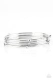 Delicate Decadent - White Bracelet