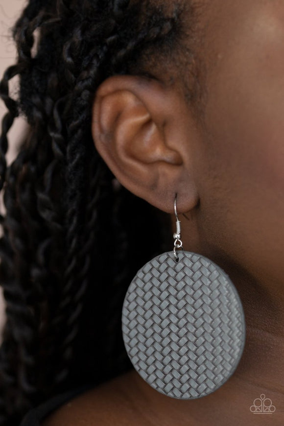 WEAVE Your Mark - Silver Earrings