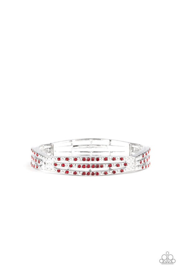 Suburban Scene - Red Bracelet