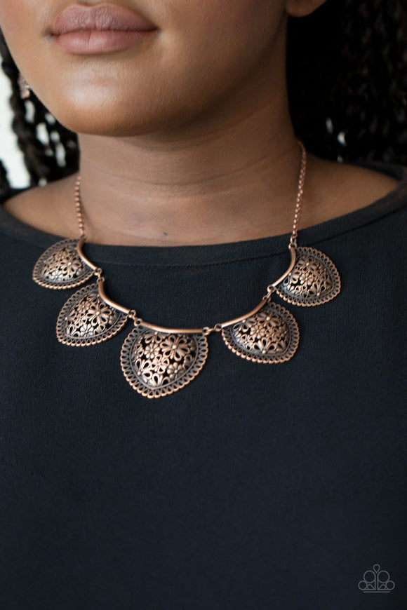 Garden Pixie - Copper Necklace