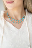 Sahara Safari - Blue Necklace