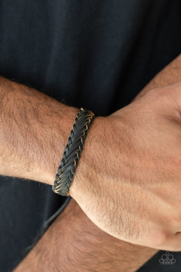 Rodeo Roundup - Black Urban Bracelet