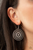 PINWHEEL and Deal - Black Earrings