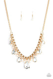 Knockout Queen - Gold Necklace