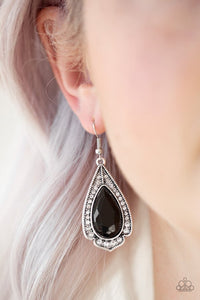 Superstar Stardom - Black Earrings
