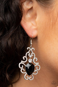 Happily Ever AFTERGLOW - Black Earrings