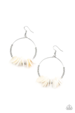 Caribbean Cocktail - white earrings