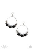 I Can Take a Compliment - Black Earrings