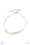Dont Get Bent Out Of Shape - Gold Choker