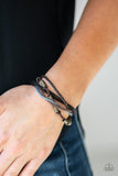Paparazzi Forest Front Runner - Brown Bracelet