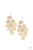 Sequin Seeker - Gold Earring