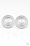 What Should I BLING? - White Earrings
