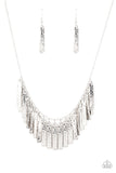 Metallic Muse - Silver Necklace