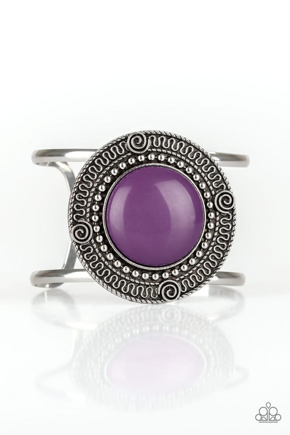 Tribal Pop - Purple Bracelet